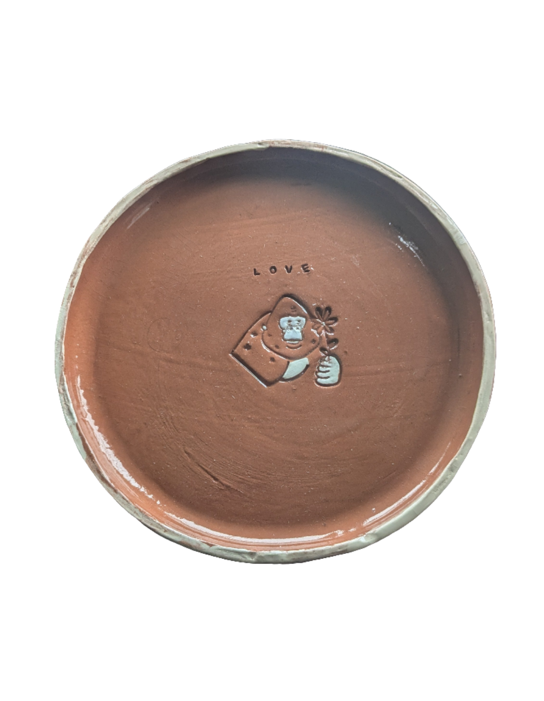 Medium 'LOVE' Gorilla Plate